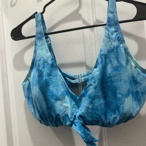 Birdsong Tie Front Bikini Top 36H